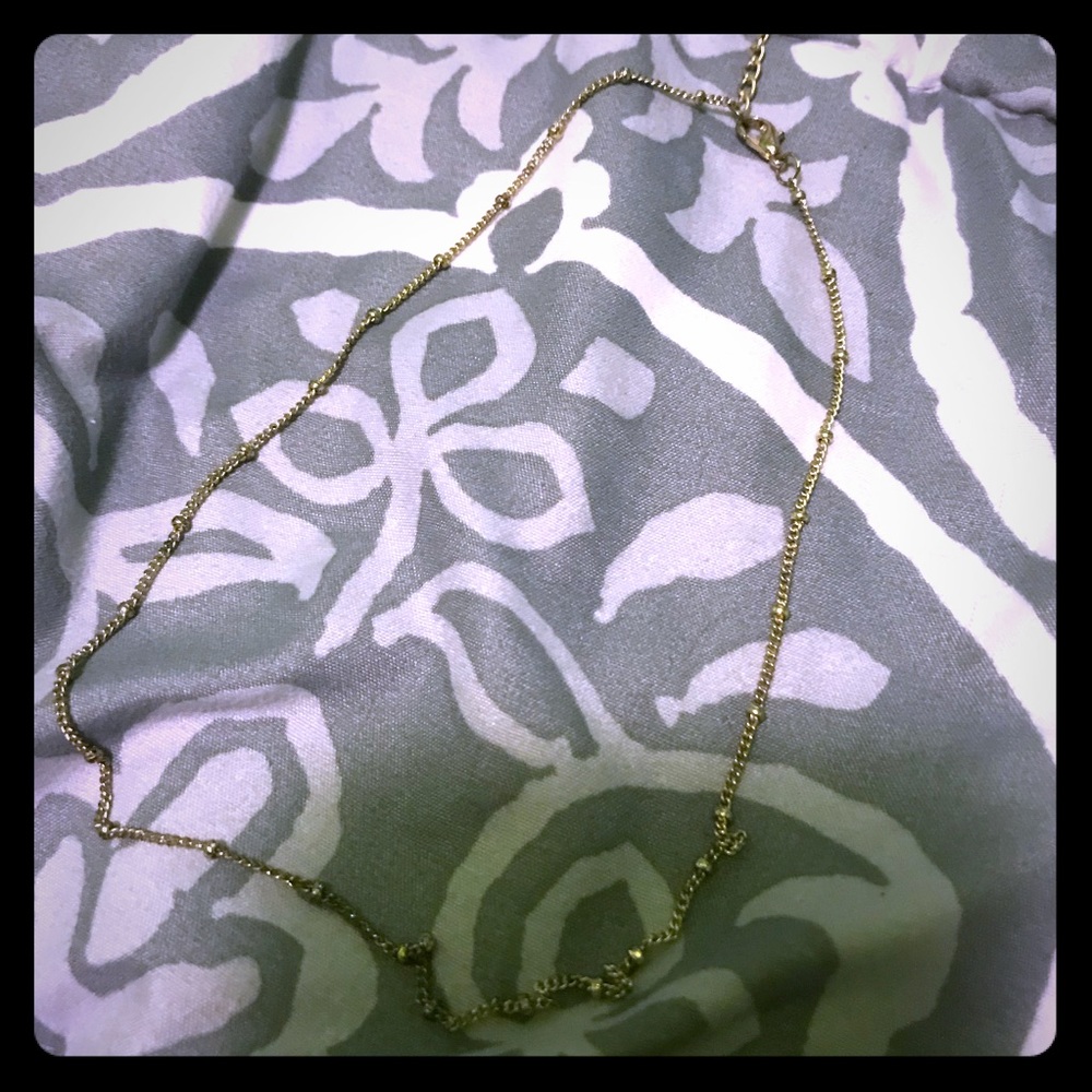 Simple Gold Necklace